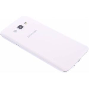 Samsung Galaxy A8 2018 siliconen achterkant hoesje - Transparant