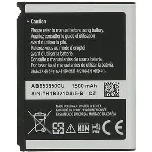 Samsung i900 Omnia AB653850CU Originele Batterij / Accu