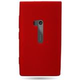 Nokia Lumia 920 siliconen (gel) achterkant hoesje - Rood