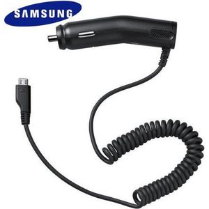 Samsung Originele Micro-USB Autolader ACADU16CBE - Zwart