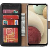 Bookcase Samsung Galaxy A12 hoesje - Zwart