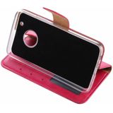 Bookcase Motorola Moto G5 Plus hoesje - Roze