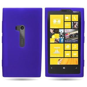 Nokia Lumia 920 siliconen (gel) achterkant hoesje - Paars