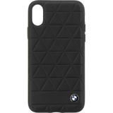 BMW Originele Hexagon Folio Back Cover Hoesje voor de Apple iPhone X / XS - Zwart