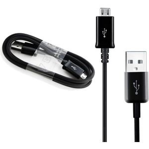 Samsung Originele Micro USB 2.0 data + oplaadkabel 1 meter - Zwart