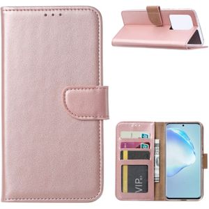 Bookcase Samsung Galaxy S23 Plus hoesje - Rosé Goud