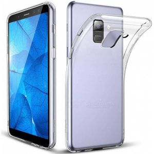 Samsung Galaxy J6 2018 siliconen (gel) achterkant hoesje - Transparant