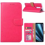 Bookcase Sony Xperia 1 hoesje - Roze