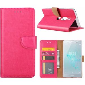 Bookcase Sony Xperia XZ2 Premium hoesje - Roze