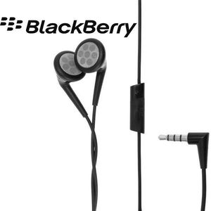Blackberry Originele Stereo headset oordopjes - Zwart