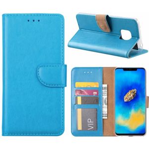 Bookcase Huawei Mate 20 Pro hoesje - Blauw