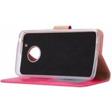 Bookcase Motorola Moto G5 hoesje - Roze