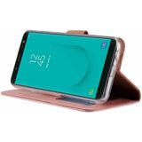 Bookcase Samsung Galaxy J6 2018 hoesje - Rosé Goud