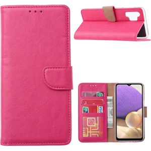 Bookcase Samsung Galaxy A32 hoesje - Roze