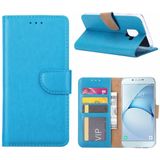 Bookcase Samsung Galaxy A8 2018 hoesje - Blauw