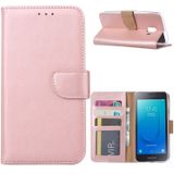Bookcase Samsung Galaxy J2 Core hoesje - Rosé Goud