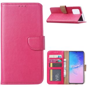 Bookcase Samsung Galaxy S10 Lite hoesje - Roze