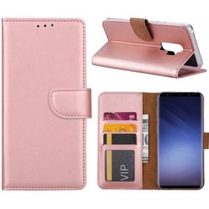 Bookcase Samsung Galaxy S9 Plus hoesje - Rosé Goud
