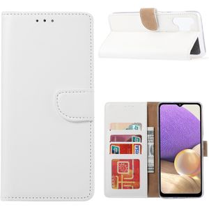 Bookcase Samsung Galaxy A32 hoesje - Wit