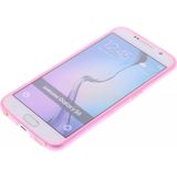 Puloka TPU Siliconen hoesje voor de achterkant van de Samsung Galaxy S6 - Transparant / Grijs / Roze / Bruin / Blauw