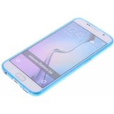 Puloka TPU Siliconen hoesje voor de achterkant van de Samsung Galaxy S6 - Transparant / Grijs / Roze / Bruin / Blauw