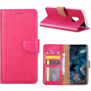 Bookcase Samsung Galaxy S9 hoesje - Roze