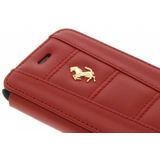 Ferrari Originele Bookcase Hoesje voor de Apple iPhone 6 / 6S - Rood