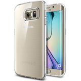 Samsung Galaxy S6 Edge siliconen (gel) achterkant hoesje - Transparant