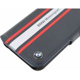 BMW Originele Motorsport Collection Bookcase hoesje voor de Samsung Galaxy S4 - Donkerblauw