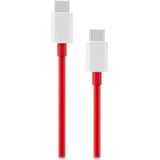 OnePlus Originele Warp Charge USB-C / Type-C naar USB-C / Type-C Kabel - 1 Meter