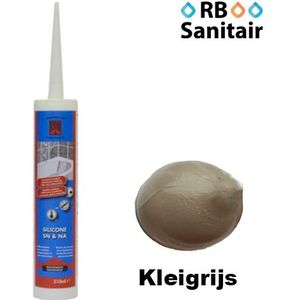 Afdichtingskit Voor Sanitair En Natuursteen - Kleigrijs Koker 310 Ml
