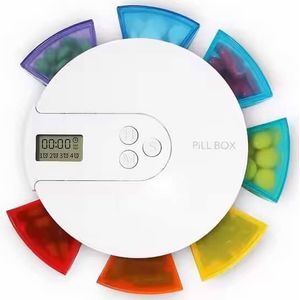 Slimme 7-Dagen Medicijndoos met Timer en 4 Alarmen