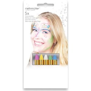 Make Up Sticks Pastel Meerkleurig 5st