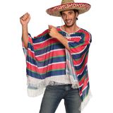Mexicaanse Poncho Deluxe M/L