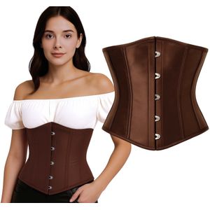 Bruine Corset Dames Piraat