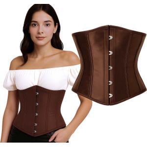 Bruine Corset Dames Piraat