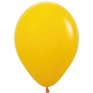 Ballonnen Honey Yellow 12cm 50st