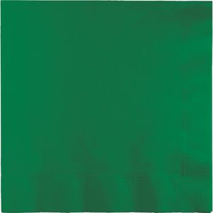 Groene Servetten 3-Laags 33cm 50st