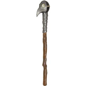 Halloween Wandelstok Vogel 70cm