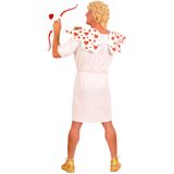 WIDMANN - Cupido Kostuum - Wit - Tuniek met Riem en Vleugels