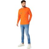 OppoSuits - Hup Holland Hup - Trui - Oranje - Moderne Fit - Geborduurde Iconen