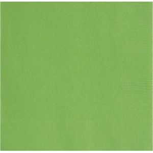 Lime Groene Servetten 33cm 50st
