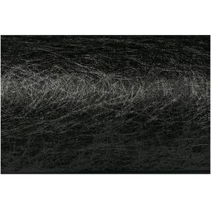 Tafelloper - Zwart - Glans - 30 cm x 10 m - 100% Polyester