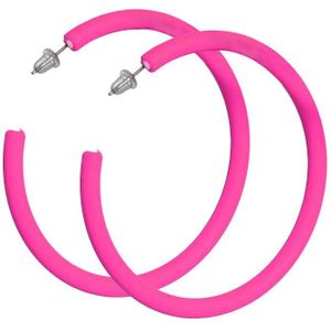 Neon Roze Oorbellen