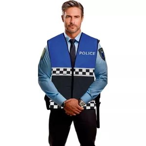 Carnavalskostuum voor heren, casual, bedrukt, met knopen, voor