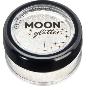 Moon Glitter - Iriserende Glitter Shakers - Wit - Cosmetische Festival Make-up Glitter - 5 g