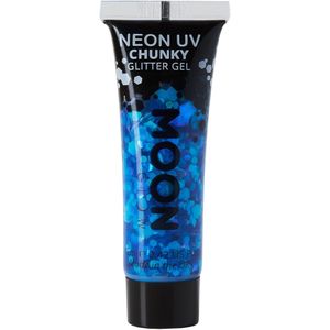 Moon Glitter - Chunky Glitter Gel - Blauw - 12ml