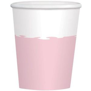 Bekers Rose Goud 250ml 8st