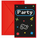 Gaming Party Uitnodigingen