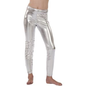 Legging metallic Zilver(V)